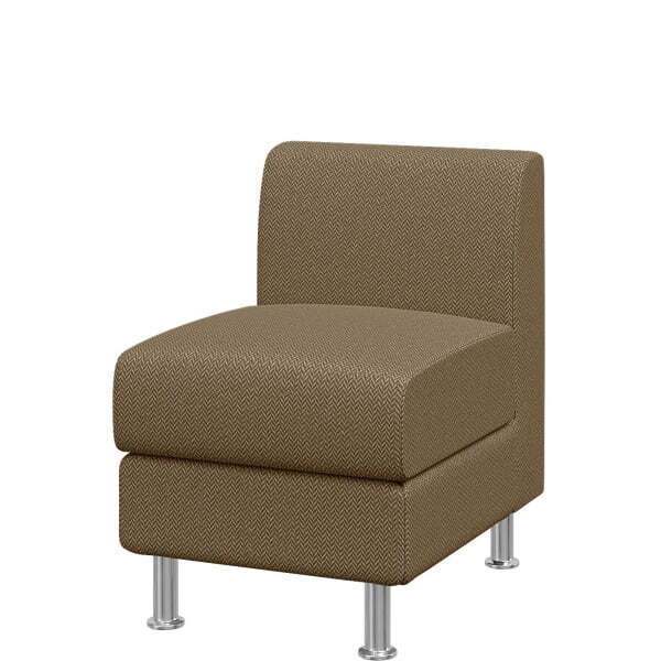 Диван Домино. Модуль 1-местный. (Модуль 1-местный sweet_brown)