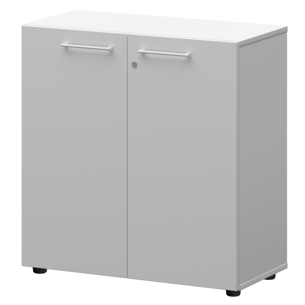 Шкаф низкий закрытый Кортез СМШ28F(Б) 792x362x811 (Белый)