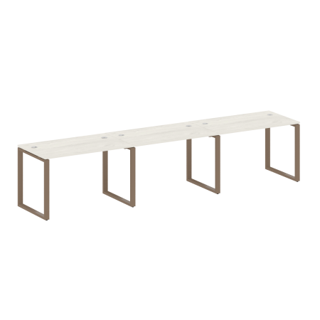 Рабочая станция Metal System Style БО.СМ-3.2 3600x720x750 (Дуб Наварра/Мокко металл)