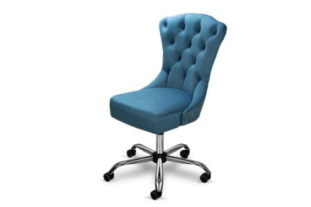 Компьютерное кресло Milano (580x600x980) Голубой (Голубой)