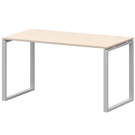 Стол на металлокаркасе Арго-М АМ.О-004 1600x730x760 (Бук/Белый)