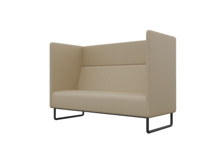 Диван двухместный BROS-2 (Dollaro 517/Металл Черный)