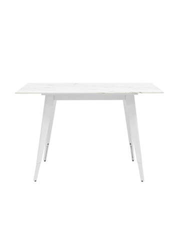 Стол обеденный Ричмонд 120*80 белый стеклянный (Стол обеденный Ричмонд белый)