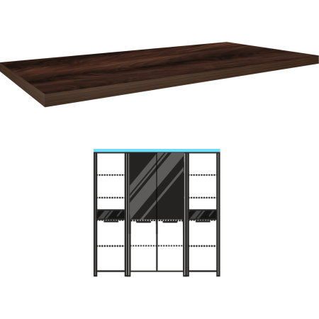 Топ Акцент КТ-76.38 1790x441x38 (Лагос)