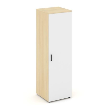 Гардероб узкий глубокий SN.GB.E-002 (600х600х1982) (Акация Лорка/Белый)