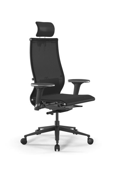 Кресло для руководителя Метта SynchroSit 10 B2-189D - T /Kb00/Nb00/D32P/H3mL-2D(M23.B11.G19.W03) (Черный)