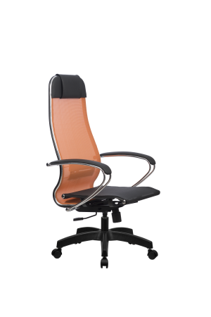 Кресло для руководителя Метта МЕТТА-4(MPRU)/подл.131/осн.001 (Оранжевый)