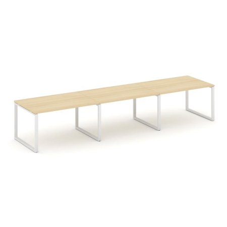 Стол переговорный SN-6O.SPRG-022.3 (3540х980х750) (Акация Лорка/Металл Белый)