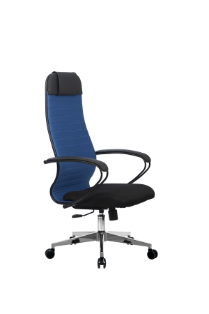 Кресло для руководителя Метта МЕТТА-21(MPRU)/подл.130/осн.004 (Синий)