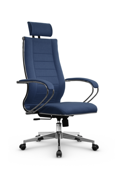Кресло для руководителя Метта МЕТТА B 2m 34P/подл.127/осн.004 (Синий)