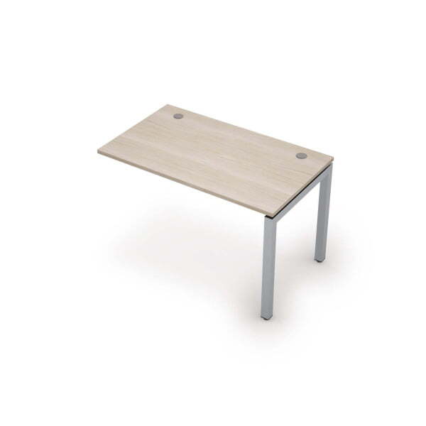 6МБК.5178 Линейная бенч-система, конечный модуль (1200x700x750) (Шамони светлый/Алюминий матовый)