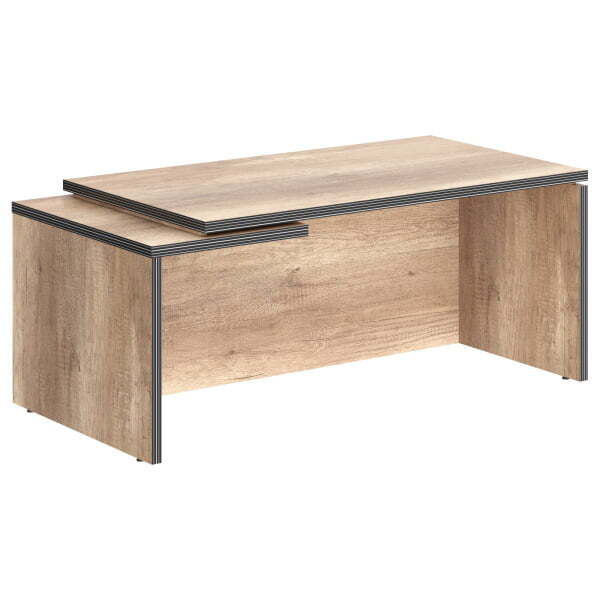 Стол руководителя Torr TСT 189 R 1800x900x750 (Дуб Каньон)