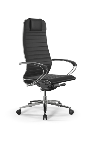 Кресло для руководителя Метта Samurai L1-3K - Infinity /Uc02/Nc02/K2cL(M26.B32.G25.W03) (Черный)