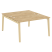 Рабочая станция на деревянных опорах Onix Wood OW.D.RS-2.3.8 1380x1635x750 (Тиквуд Светлый/Дуб Темный)