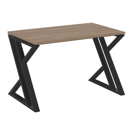 Стол рабочий VR.L-SRZ-2.7 1180x720x750 (Дуб Аризона/Черный металл)