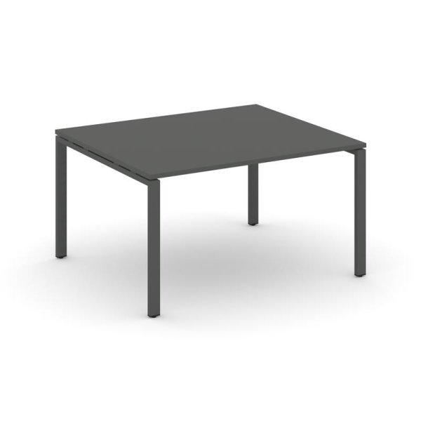 Стол переговорный SN-6P.SPRG-033.3 (1380х1180х750) (Антрацит/Металл Антрацит)