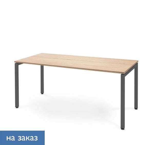 TOUR METAL Стол письменный 120х80 (Дуб калифорнийский/Антрацит металл)