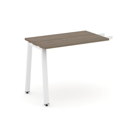 Брифинг-приставка SN-6A.BR-001 (580х600х750) (Вяз Благородный/Металл Белый)