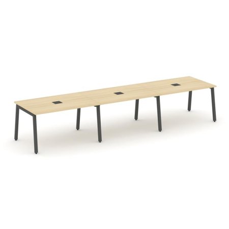 Стол переговорный SN-5A.SPRG-024 (4740х980х750) (Акация Лорка/Металл Антрацит)