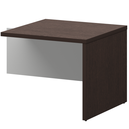 Бриф-приставка Кортез KZB-09 900x900x750 (Дуб венге/Белый)