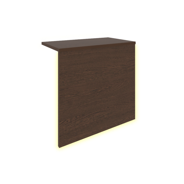 Накладка с подсветкой для Л.МП-2 Л.Н-2С 560x321x536 (Венге Цаво)