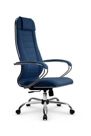 Кресло для руководителя Метта МЕТТА B 1m 32PF/подл.127/осн.003 (Синий)