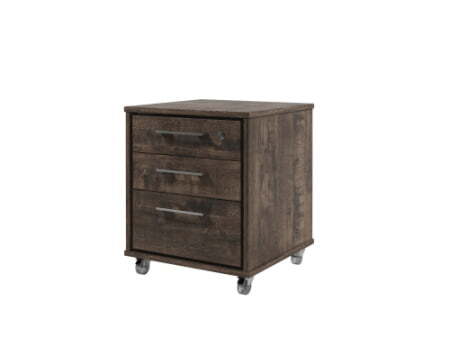 Тумба подкатная Torston Т-90 480x480x567 (Дуб Бунратти/Антрацит)