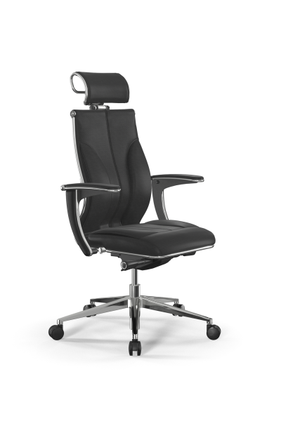 Кресло для руководителя Метта Samurai M3-11U - Infinity /Kc06/Wm06/U1mL-mL/H2cL-3D(M26.B32.G25.W03) (Черный)