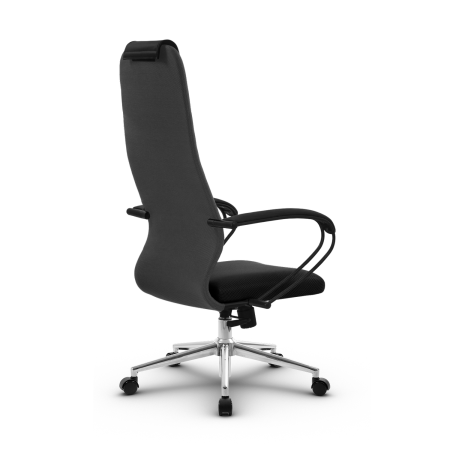 Кресло для руководителя Метта SU-B-10/подл.130/осн.009 (Темно-серый)