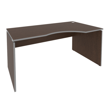 Стол криволинейный, правый Style Л.СА-1П 1580x900x750 (Венге Цаво)