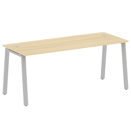 Стол письменный Metal System Style БА.СП-5 1800x720x750 (Акация/Серый металл)