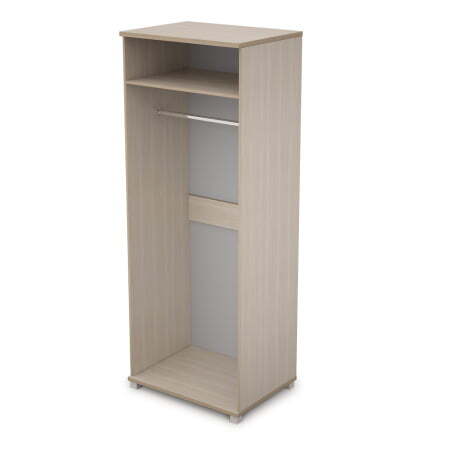 6Ш.011 Шкаф для одежды (800x600x2116) (Шамони светлый)
