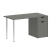 Стол письменный VR.SP-3-138.1 1380x720x750 (Серый)