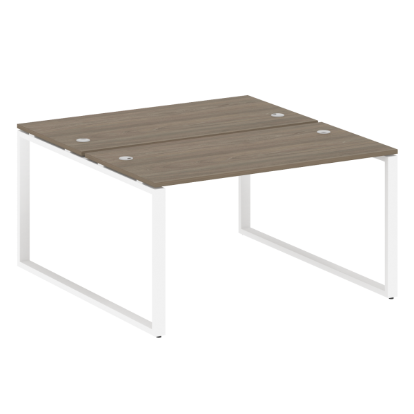 Рабочая станция Metal System Style БО.РАС-СП-2.3 1400x1475x750 (Вяз/Белый металл)