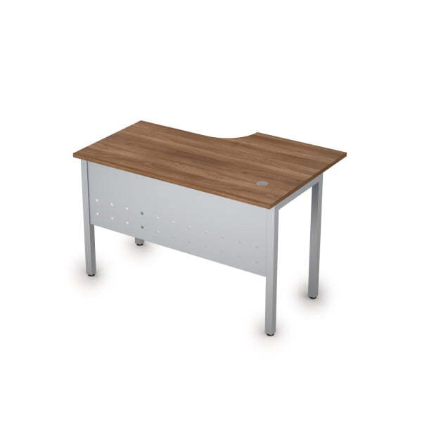 Стол письменный на металлокаркасе лев Стиль 2МК.141 1200x800x750 (Шамони темныйСерый)