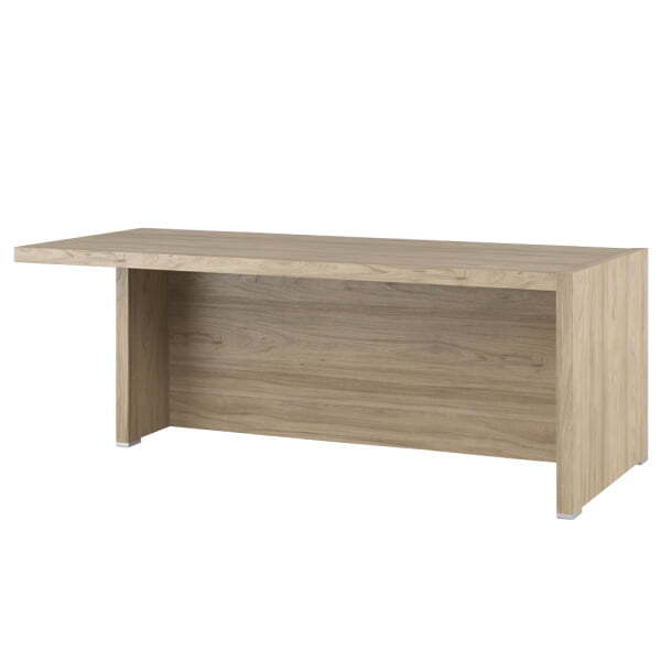 Стол письменный с асимметричными опорами, левый SOL297108 2000x880x750 (Вяз)