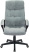 Кресло руководителя CH-824 Fabric серо-голубой Light-28 крестов. пластик (Серый)
