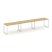 Рабочая станция 1 сторонняя SN-6O.ORS-032 (3540х600х750) (Тиквуд Светлый/Металл Антрацит)