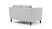 Диван 2-местный раскладной Neapole (1700x970x960) Молочный (Молочный)