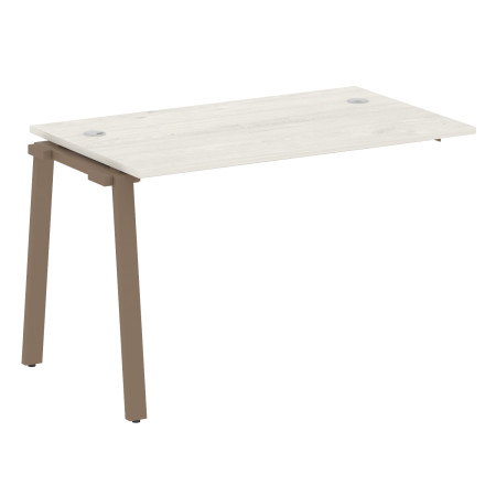 Проходной наборный элемент рабочей станции Metal System Style БА.ПРС-СП-1.2 1200x720x750 (Дуб Наварра/Мокко металл)