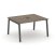 Стол переговорный SN-5A.SPRG-032 (1180х1180х750) (Тиквуд Светлый/Металл Антрацит)