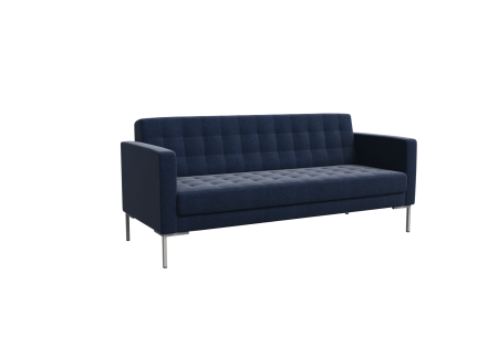 Диван трехместный FR-DP-03 (Kardif 028/Металл Серый)