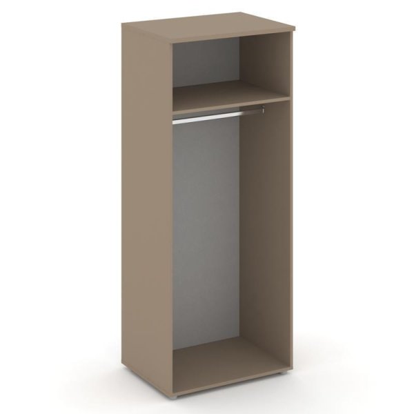 Гардероб широкий глубокий ES.GB-2 (800х600х1977) (Латте/Тиквуд Светлый)