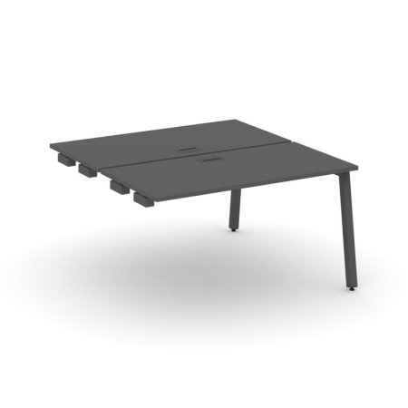 Стол-приставка к опорным элементам SN-5A.DPRS-004 (1580х1232х750) (Антрацит/Металл Антрацит)
