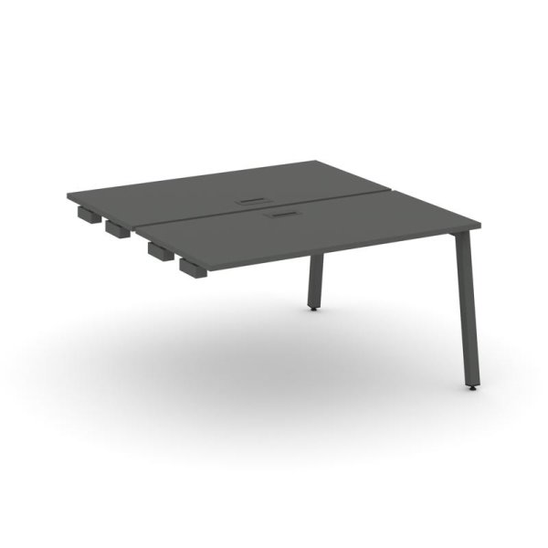 Стол-приставка к опорным элементам SN-5A.DPRS-024 (1580х1632х750) (Антрацит/Металл Антрацит)
