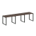 Рабочая станция Metal System Style БО.СМ-3.1 3000x720x750 (Дуб Наварра/Серый металл)