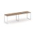 Рабочая станция 1 сторонняя SN-6O.ORS-014 (3160х700х750) (Тиквуд Светлый/Металл Антрацит)
