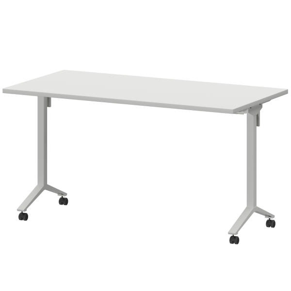 Стол мобильный складной Моби МБ25-140.70 1400x700x750 (Белый/Белый)