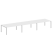 Переговорный стол 3 столешницы Metal System Style БП.ПРГ-3.5 5400x1235x750 (Дуб Наварра/Серый металл)