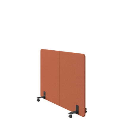 Муви. Мобильная перегородка 160х120. (Мобильная перегородка 160х120 sweet_orange)